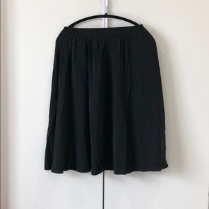 Silk Midi Skirt